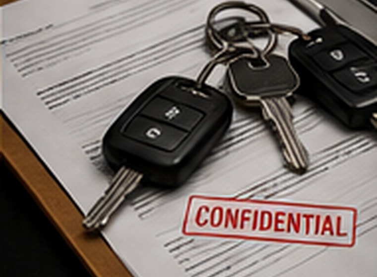 Secure handover of a time-sensitive document consignment